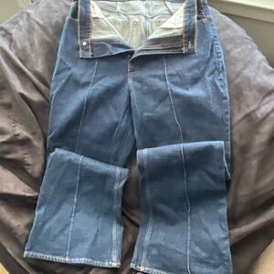 Abercrombie & Fitch Blue Flare Jeans